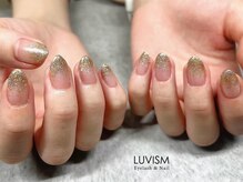 ラヴィズム アイラッシュ アンド ネイル (LUVISM)/ラメグラデーション☆担当：菊池