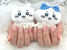 大人可愛いシンプルネイル♪
