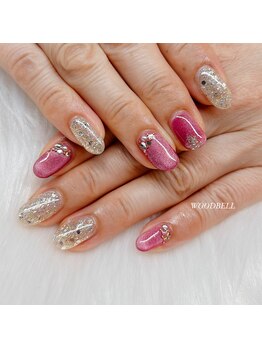 マグネットネイルデザイン