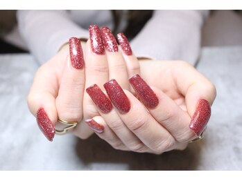 ディーエムジーネイル(DMG nail)/レッドフラッシュネイル