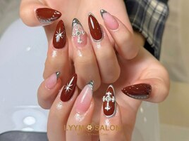 ボルドー × シルバーポイント