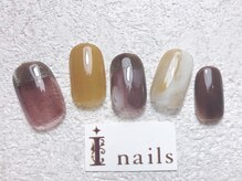 アイネイルズ 梅田店(I nails)/マグネットフレンチ￥7700