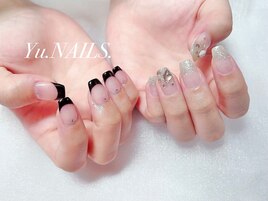 韓国アシンメトリー◎フレンチ