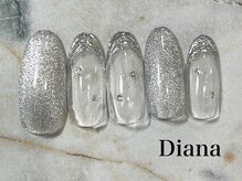 ディアナ ひたちなか高場店(DIANA)/定額ネイル　7,700円　A-144