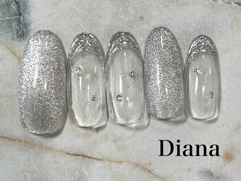 ディアナ ひたちなか高場店(DIANA)/定額ネイル 7,700円 A-144