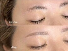 アオ おもろまち(ao.)/髪色に合わせた眉毛に♪