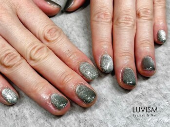 ラヴィズム アイラッシュ アンド ネイル (LUVISM)/マグネットネイル★担当:菊池