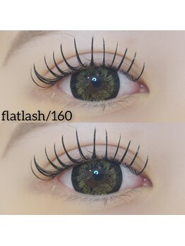 ココビ 倉敷駅前店(COCOVI)/【フラットラッシュ/160/BLACK】