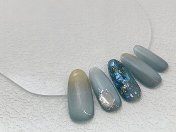 ネイルサロン メルナチュール 天神大名(Mere Nature)/マグネットデザイン¥9980