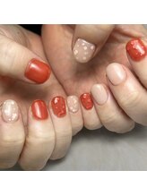 セクションプラス 吉祥寺(SECTION+)/ポップなホログラムネイル