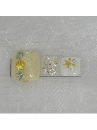 8月フット定額デザイン