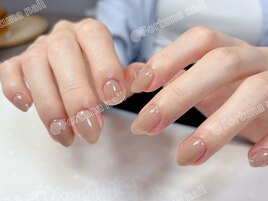 ベージュちゅるんワンカラー