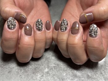 《ツイードネイル》