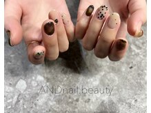 アンドネイル ビューティー(AND nail,beauty)/冬ネイル/ニュアンス/藤沢