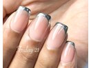 ミラーフレンチネイル