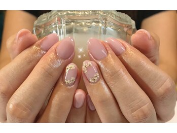 アトリエルリアン(Atelier Le Lien)/押し花ネイル/夏ネイル