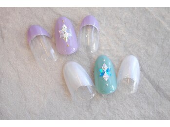 ブリオン 六本松店(Bullion)/クリスタルスノーネイル