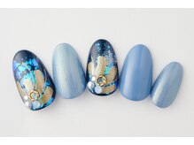 アトリエプラスエヌ(Atelier+N)/【シンプル】オーロラブルー