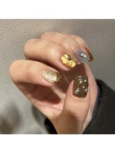 オマモリ ネイル 心斎橋店(omamori nail)/ニュアンスネイル