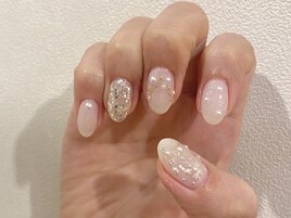 ブライダルネイルデザイン