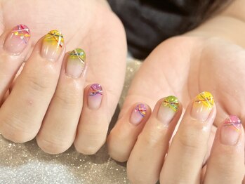 キャッツアイ東京 新宿店(Cat's eye TOKYO)/ヨーヨーネイル