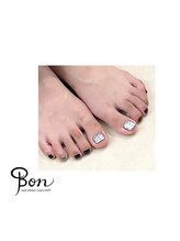 ネイルアトリエ ボン(nail atelier bon)/フットシェラックネイル