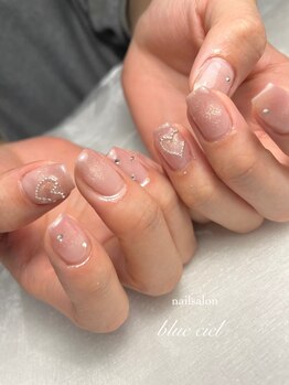 ブルーシエル(blueciel)の写真/【人気の定額メニュー！】大人女性の心をくすぐるデザイン多数♪爪が短くてネイルを諦めていた方も◎