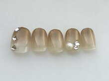 アイネイルズ 池袋店(I-nails)/ベージュグラデストーン