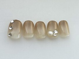 ベージュグラデストーン