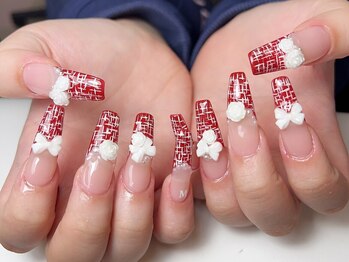 ヘブンビューティー(HEAVEN Beauty)の写真/《360度どこから見ても美しい》洗練されたデザイン力で魅了する指先に♪特別な日を華やかに演出します！