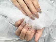 ヒラソルネイル(Girasol nail)の雰囲気（美フォルムなちゅるんちゅるんなワンカラーネイル！！）