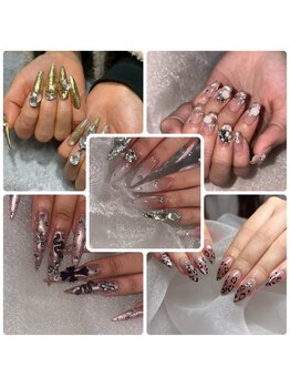 エムネイル(Ｍ)の写真/一目惚れするほど可愛い＊高い技術力で繊細なアートも思いのまま！なりたいを叶える♪◆アートし放題￥9900