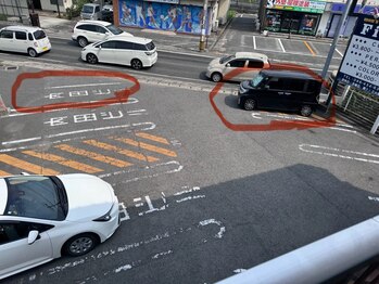 Allure’【マツエク/フラットラッシュ/バインドロック/LED/まつ毛パーマ/眉毛】/駐車場はこちらをご利用ください