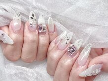 モカ 心斎橋(moca by Lee)/【Aina】ガーリーネイル