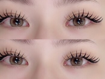 TRU NAIL & EYE 武蔵小杉店 　【トゥルーネイル &アイ】の写真/【バインドロック＆フラットラッシュ】モチ抜群！魅了する濃さと持続性◎理想的な目元に♪オフ無料◎