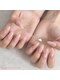 rm nail【アールエムネイル】の写真/話題の蜜杏仁ネイルやチークネイルも◎一律3000円で叶う上品トレンドネイル