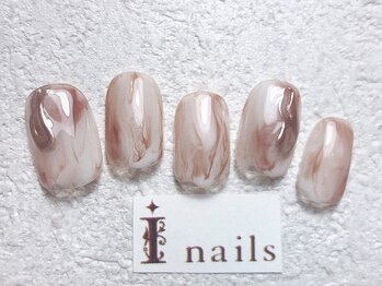 アイネイルズ 梅田店(I nails)/タイダイニュアンス¥7700