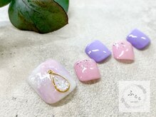 ネイルサロン ふるる 大須店/☆フットミディアムネイル☆#132