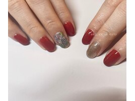 モネ風ネイル