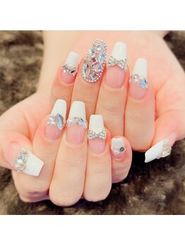 トリーシア(Nail & Beauty Salon Tri-xia)/ガーリーネイル
