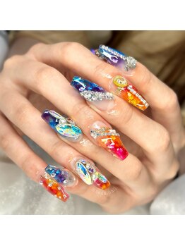 エムネイル ブランチ(Mネイル branch)/maeda!!夏ネイル♪