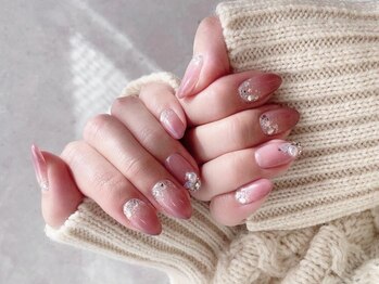 アバネイル 藤が丘(AVA NAIL)/【キラキラ大人上品ネイル】