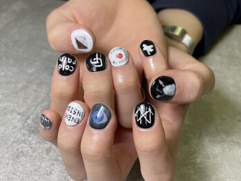 オムネイル 渋谷(HOMME NAIL)/持ち込みデザイン ¥10.000