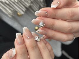 クリアフレンチネイル