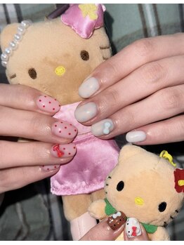 ララ 渋谷(LaLa)/キティーnail