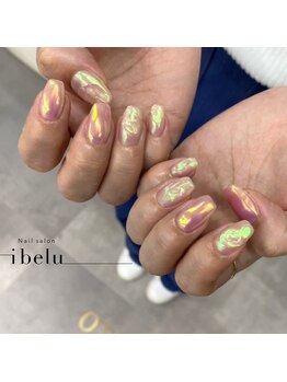 イベル 船橋店(ibelu)/オーロラネイル