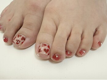 クレール(Clair)/バレンタインネイル