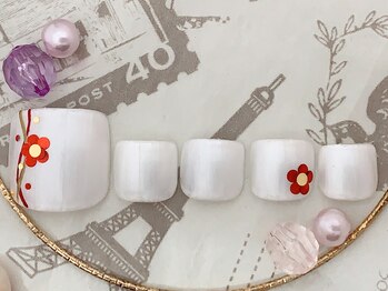 シェリー(Cherie)/お正月ネイル(フット)