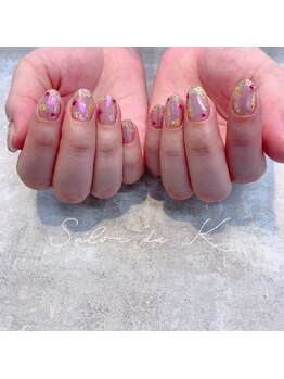 サロンドゥケー(salon du k)/押し花ネイル