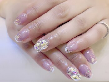 ネイルサロン ジェイ(Nail Salon J)/スクエアフレンチネイル